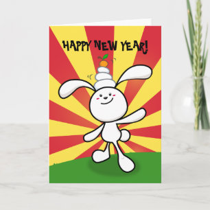 2011: Year of the Rabbit: Mochi Balance! Holiday Card