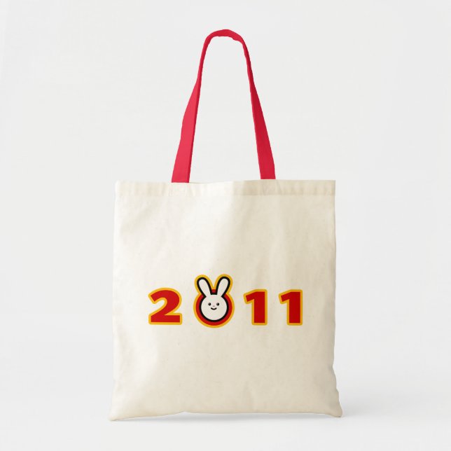 2011: Year of the Rabbit Tote Bag (Front)