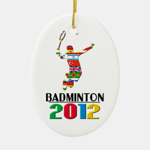 2012: Badminton Ornament