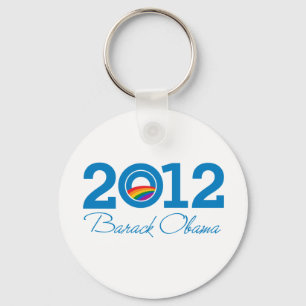 2012 - Barack Obama Pride Key Ring