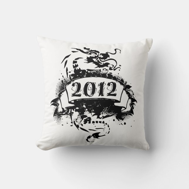 2012 - Black Dragon -  Pillow (Front)