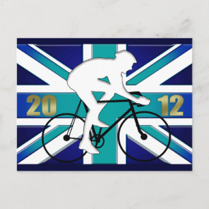2012 British Cycling Bicyle lover Cycle Postcard