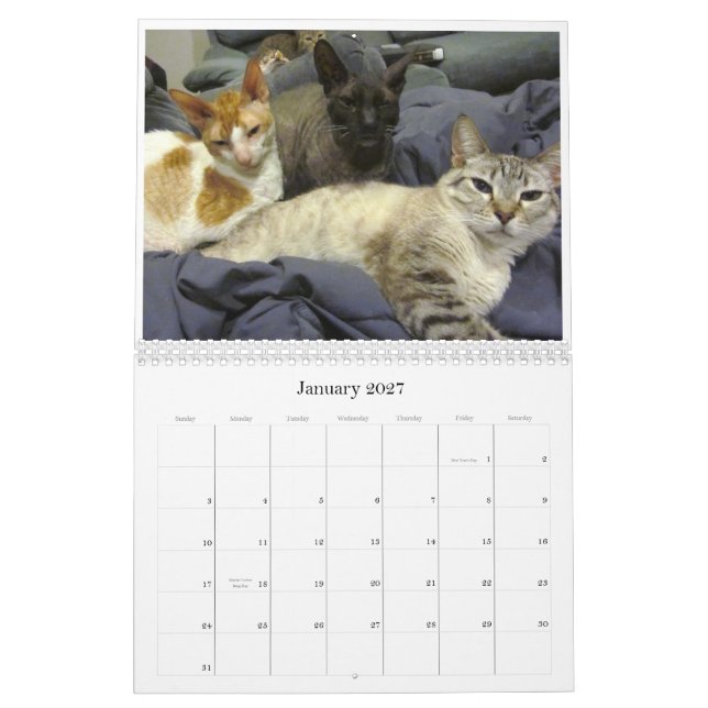 2012 Calendar (Jan 2027)
