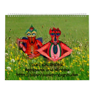 2012 Calendar - Betelgeuse and Mintaka