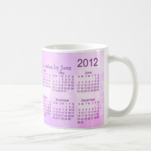 2012 Calendar Coffee Mug