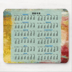 2012 calender mousepads