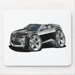 2012 Camaro Black Convertible Mouse Pad