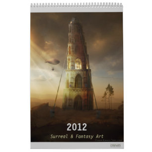2012 Digital Surreal & Fantasy Art - Wall Calendar