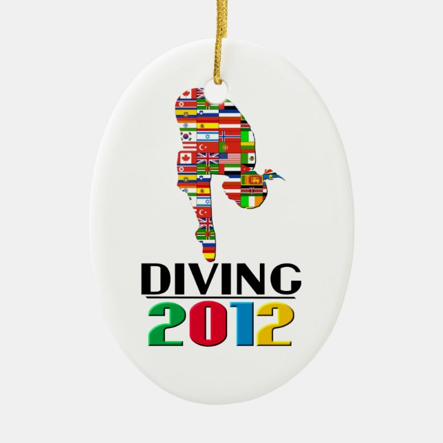 2012: Diving Ornament (Front)