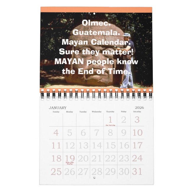 2012 Doomsday Calendar (Jan 2026)