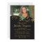 2012 Elegant gold swirls graduation party invite