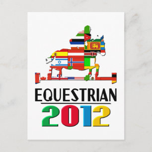 2012: Equestrian Postcard