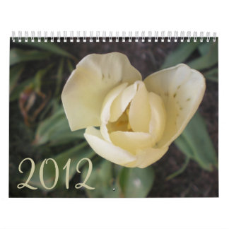 2012 Flowers Calendar