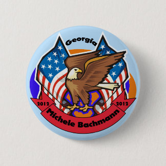 2012 Georgia for Michele Bachmann 6 Cm Round Badge