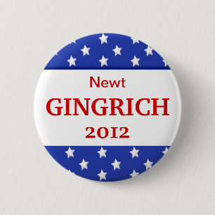 2012  Gingrich Campaign Button