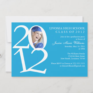 2012 Graduation Party Invitation