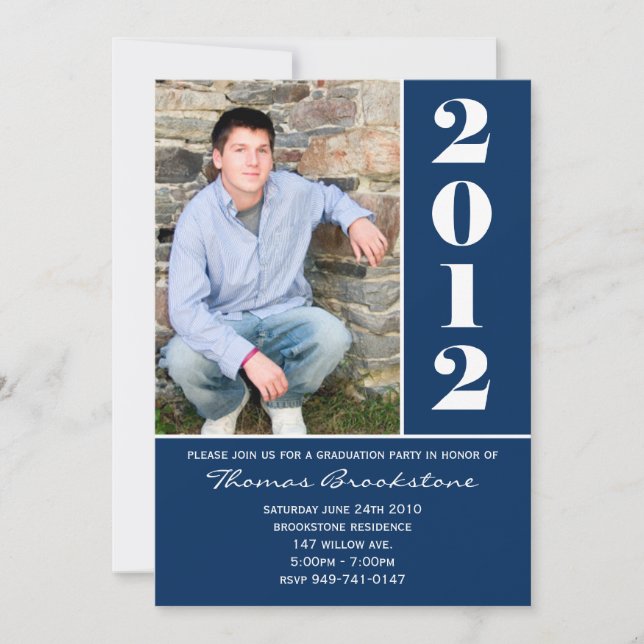 2012 Graduation SCROLL DOWN for 2013 Invitation (Front)