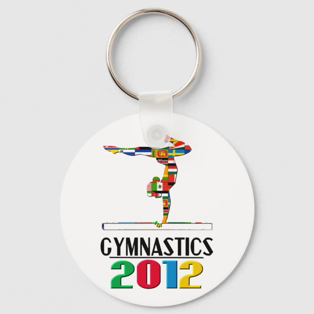 2012: Gymnastics Key Ring (Front)
