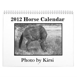 2012 Horse Calendar