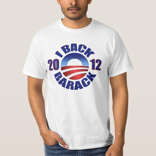 2012 I BACK BARACK T-Shirt (Front)
