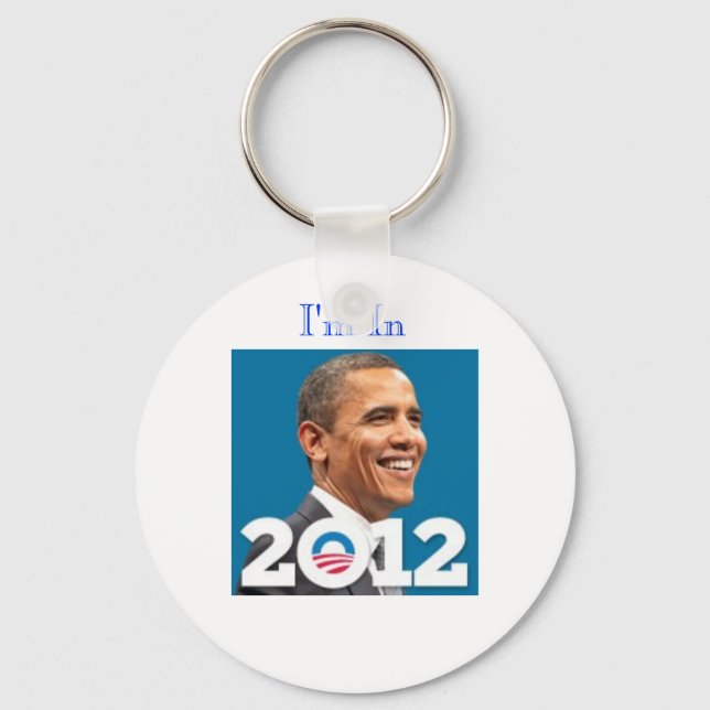 2012 I'm In-Obama Key Ring (Front)