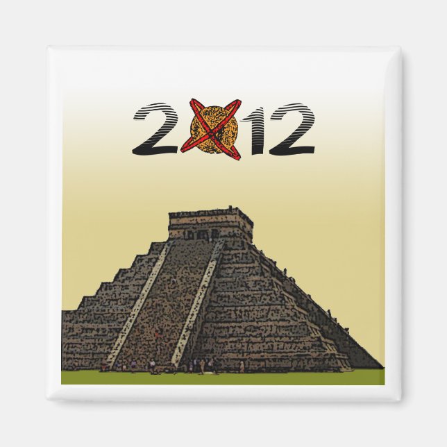 2012 Magnet "Mayan Chichen Itza Kukulkan" (Front)