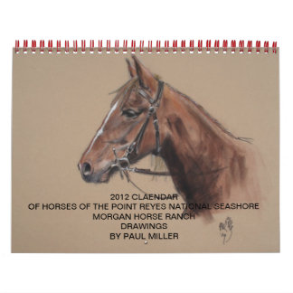 2012 Morgan Horse Ranch, PRNS calendar