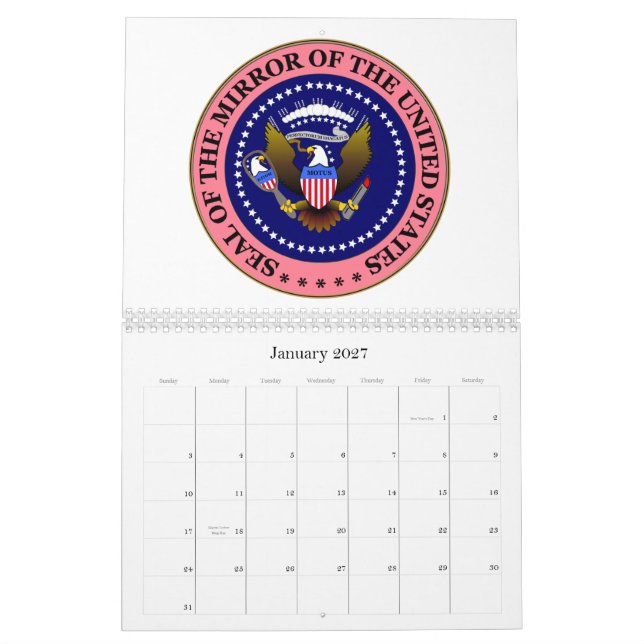 2012 MOTUS Seal Calendar (Jan 2027)