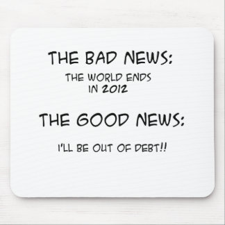 2012 Out of Debt Mouse Pad