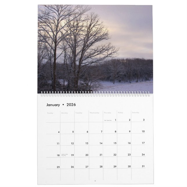 2012 Peace of Wild Things Calendar (Jan 2026)