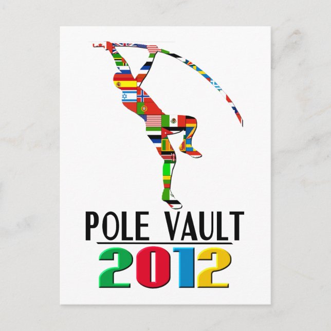 2012: Pole Vault Postcard (Front)