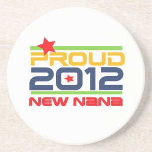 2012 Proud Nana T-shirts and Gifts Coaster