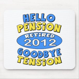 2012 Retirement Mouse Pad