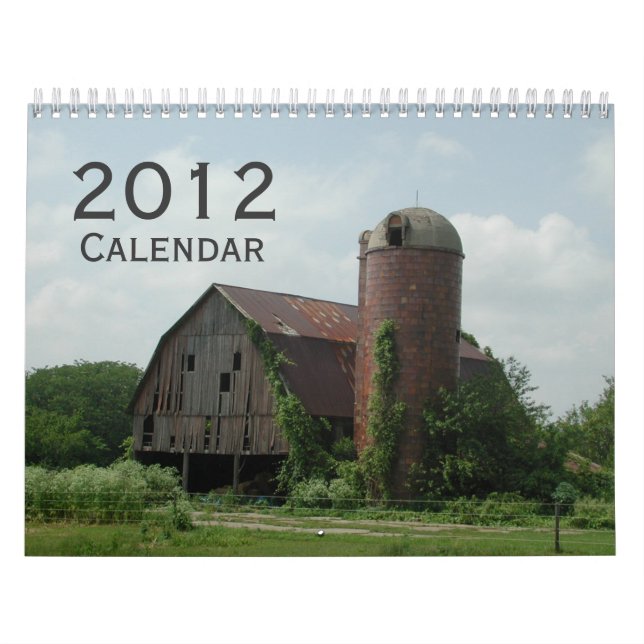 2012 Scenic Calendar (Cover)