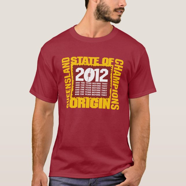 2012 state of origin T-Shirt (Front)