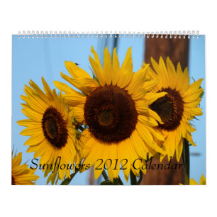 2012 Sunflower Calendar