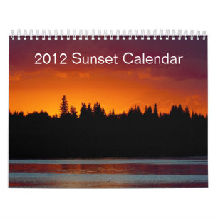 2012 Sunset Calendar