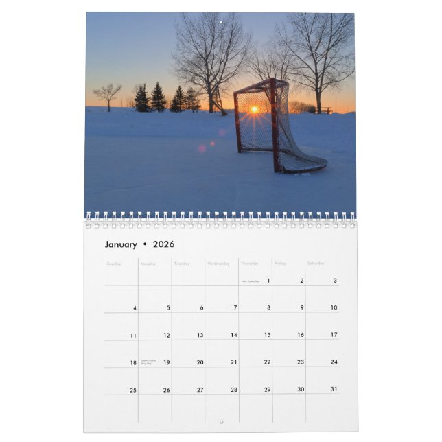 2012 Sunset Calendar (Jan 2026)