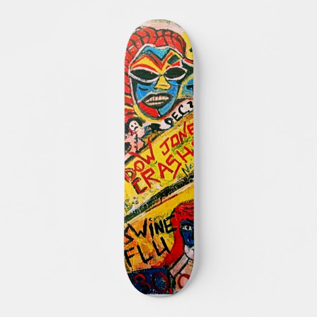 2012 SWINE FLU SKATEBOARD (Front)