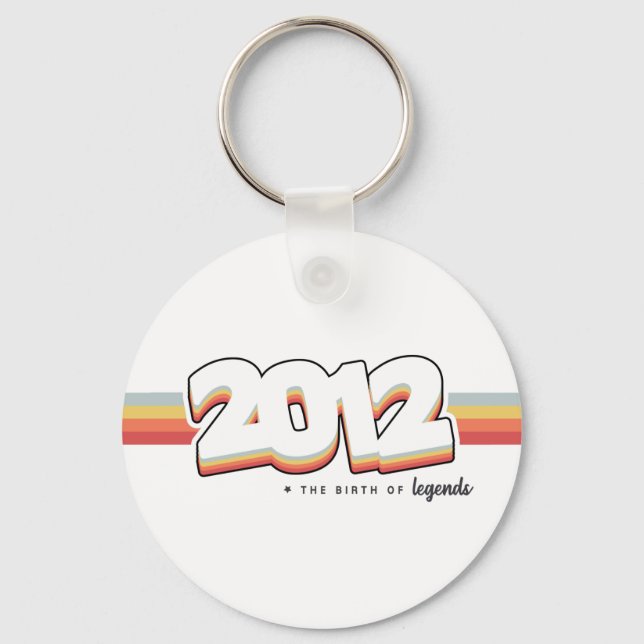 2012 The birth of legends Key Ring (Front)