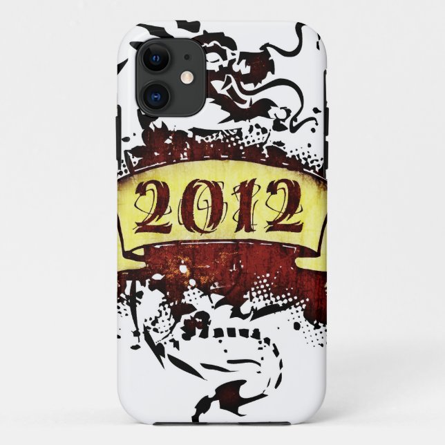 2012 - Year of the Dragon - iphone case (Back)