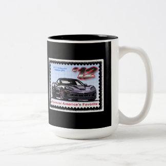 2012 Z06 Centennial Edition Corvette Two-Tone Coffee Mug