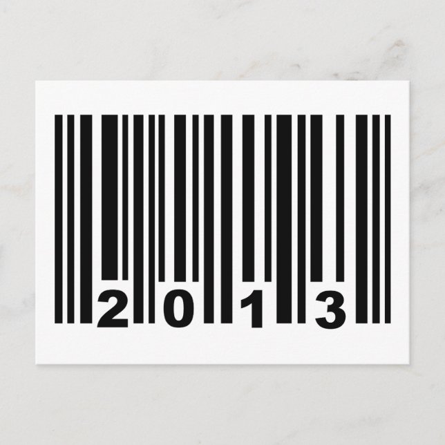 2013 barcode postcard (Front)