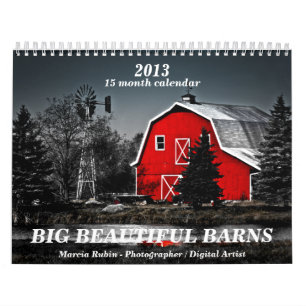 2013 Big Old Beautiful Rural Barns Calendar