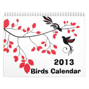 2013 Birds ~ Wall Calendar