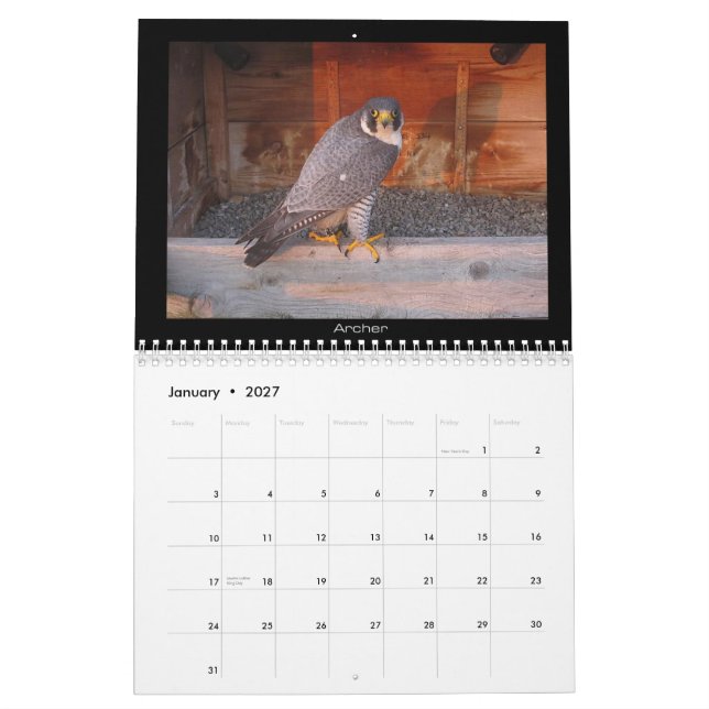 2013 Calendar - Main Cam Pictures (Jan 2027)