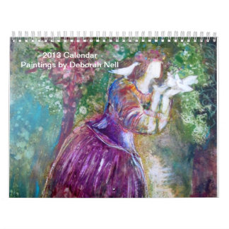 2013 Calendar Paintings by Deborah Nell