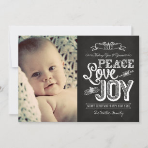 2013 CARD LINK BELOW   Chalkboard Peace, Love 2012