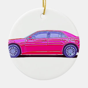 2013 Chrysler 300 Ceramic Tree Decoration