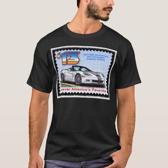 2013 Corvette 60th Anniversary Convertible T-Shirt (Front)